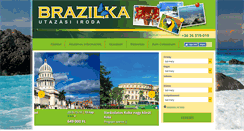 Desktop Screenshot of brazilka.hu