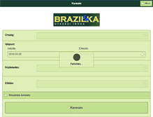 Tablet Screenshot of brazilka.hu